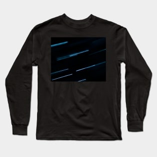 Blue shooting stars Long Sleeve T-Shirt